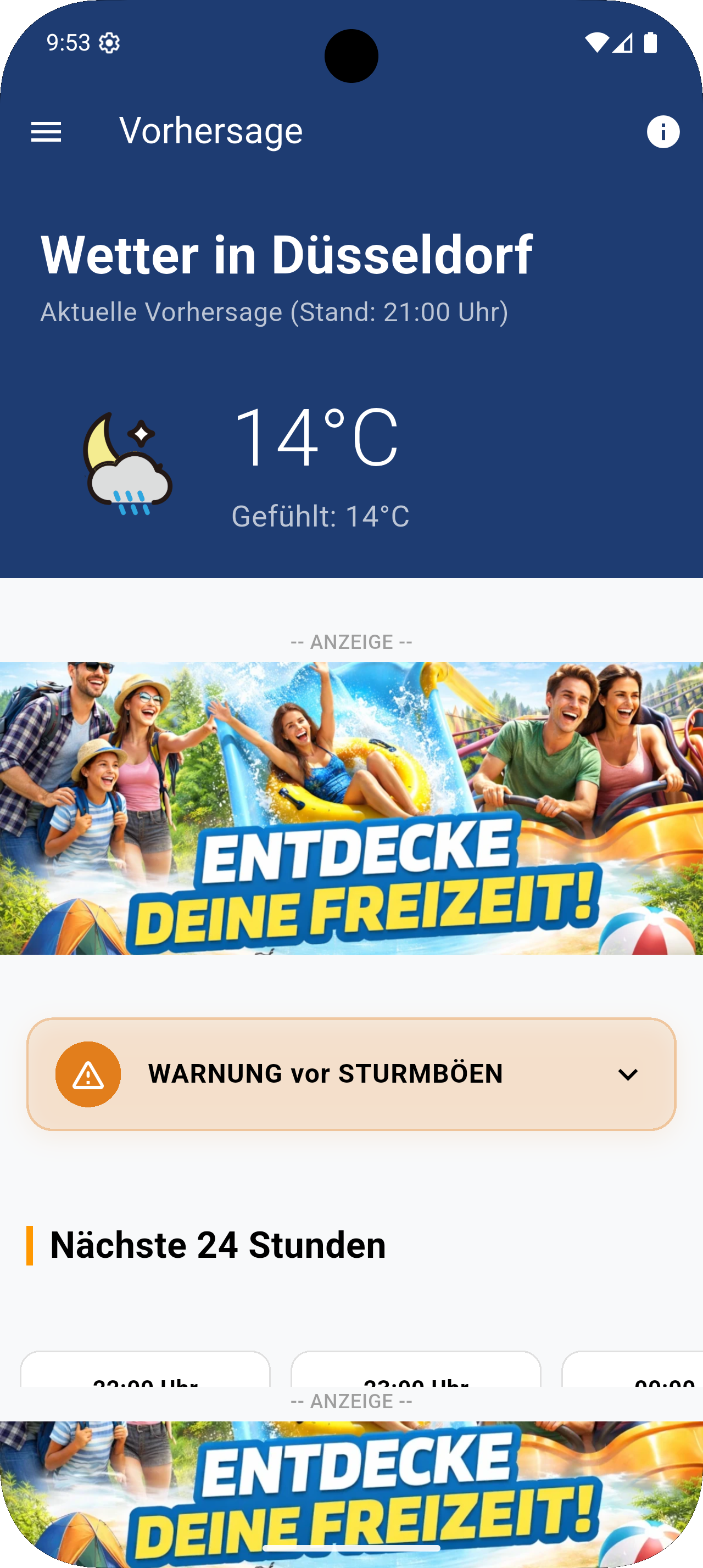 App Startseiten-Banner